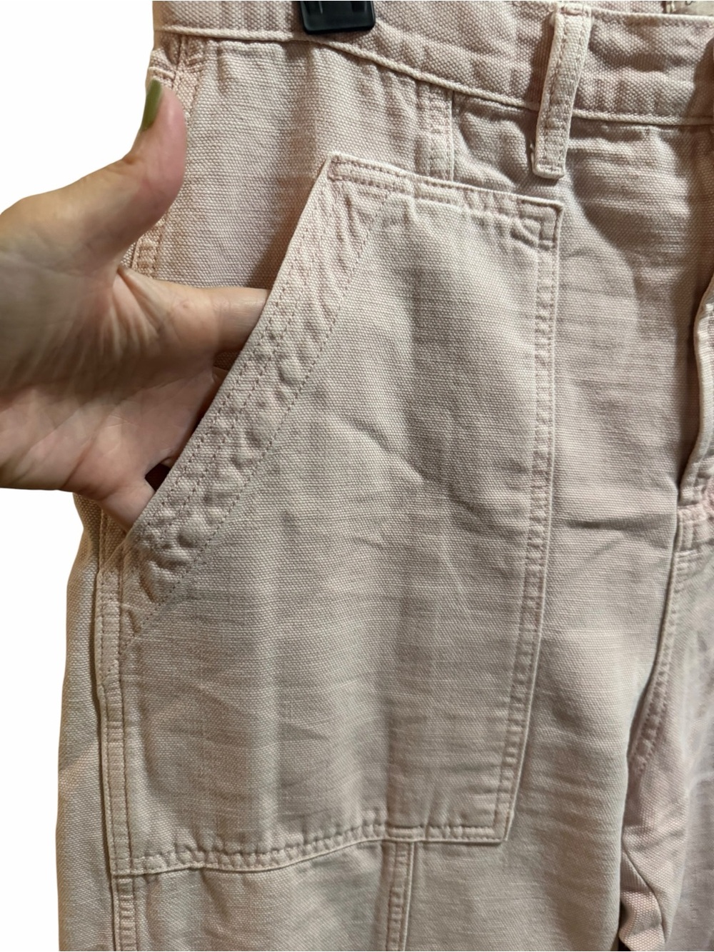 Universal Thread pink barrel jeans size 12 EUC - Picture 3 of 6